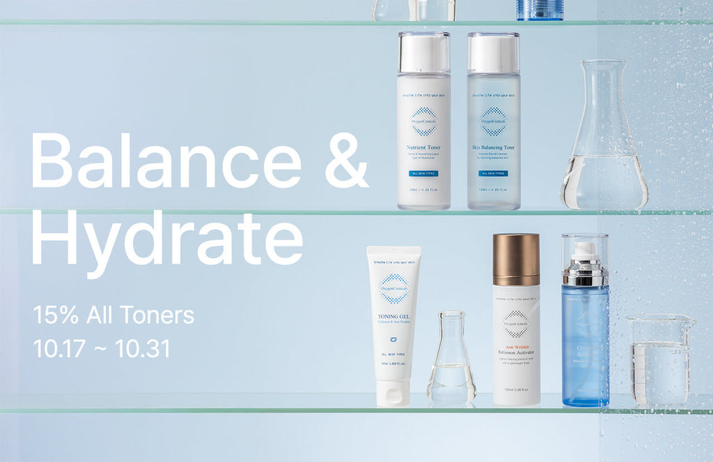 Hydrate & Balance with 15% off Toners