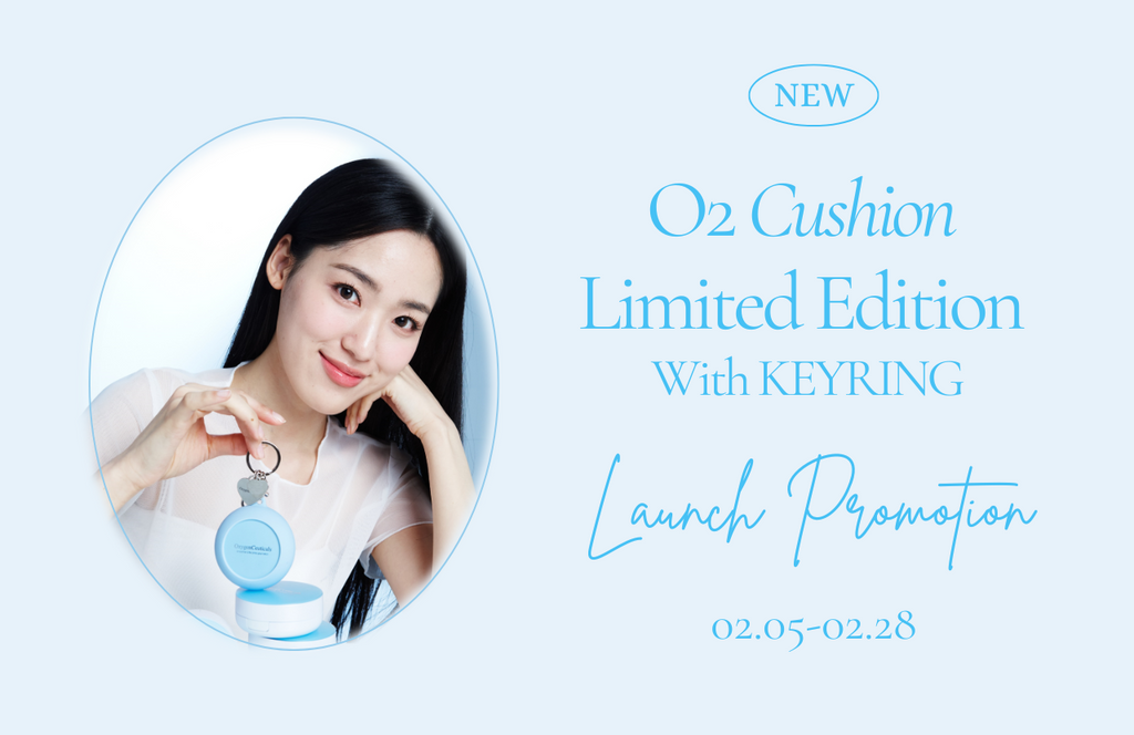 Get FREE NEW O2 Cushion Mini + Keyring w/ $99 Purchase