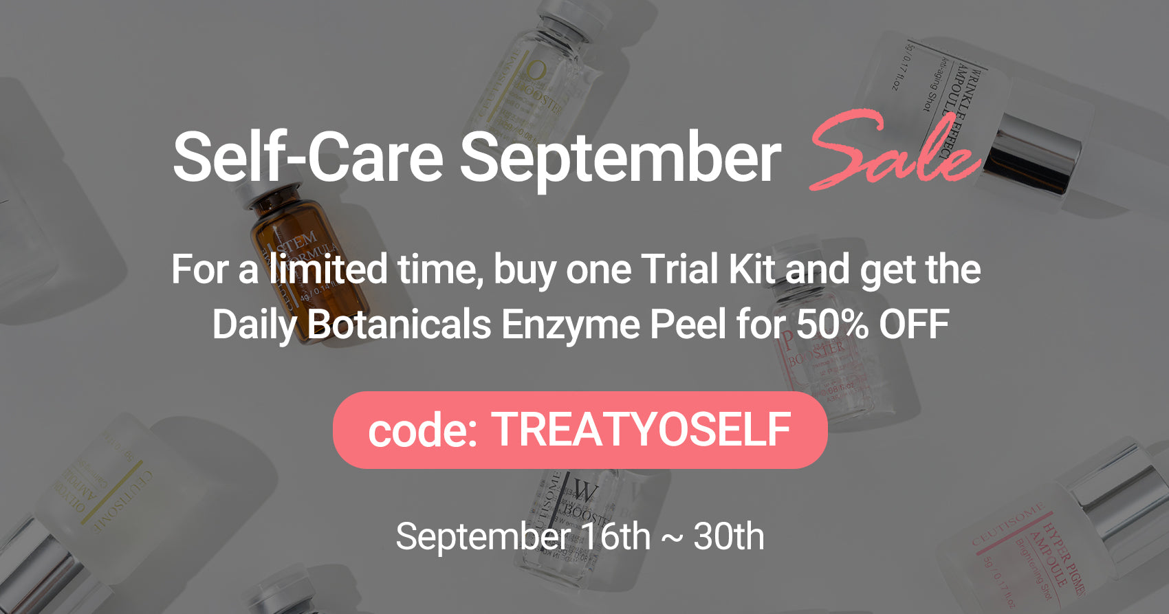 Self-Care September Sale