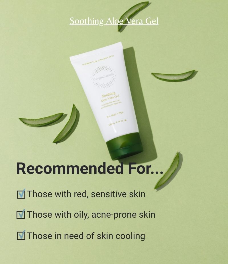 aloe vera plant face routine Soothing Aloe Vera Gel