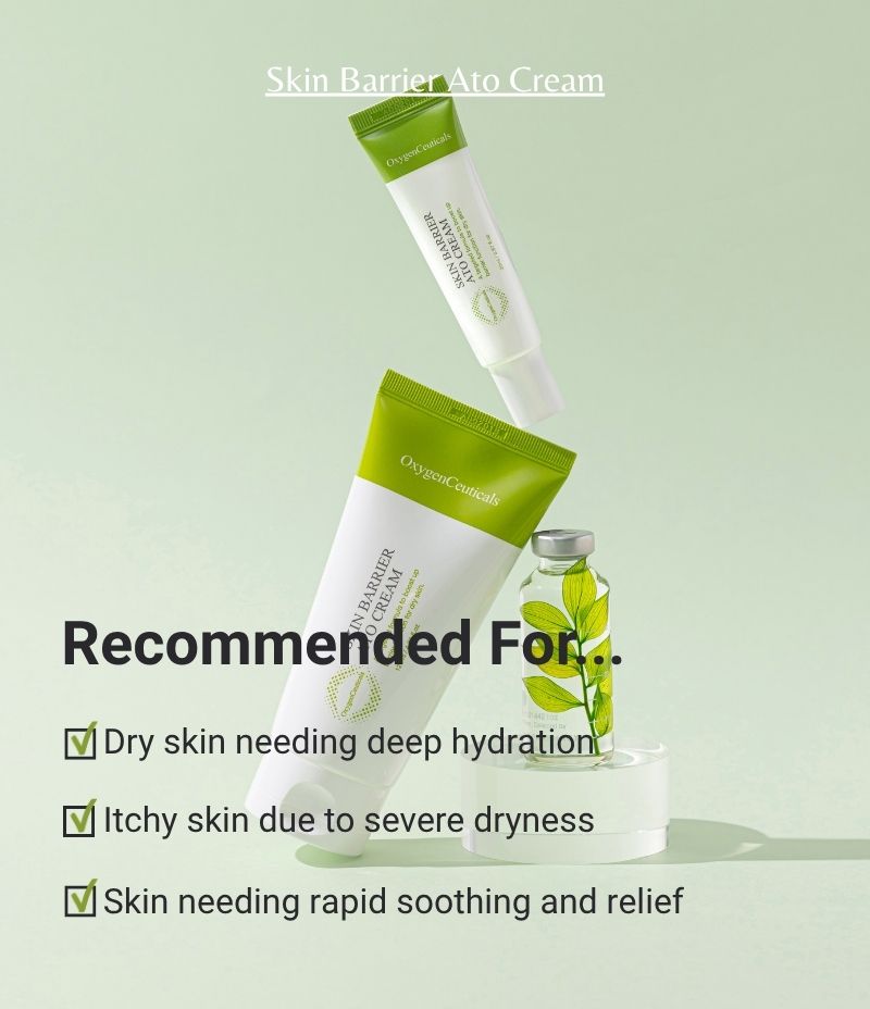 OxygenCeuticals] Skin Barrier Ato Cream - Skin Care for Acne Skin