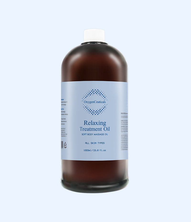 1000ml bottle of Relaxing Treatment Oil without pump.