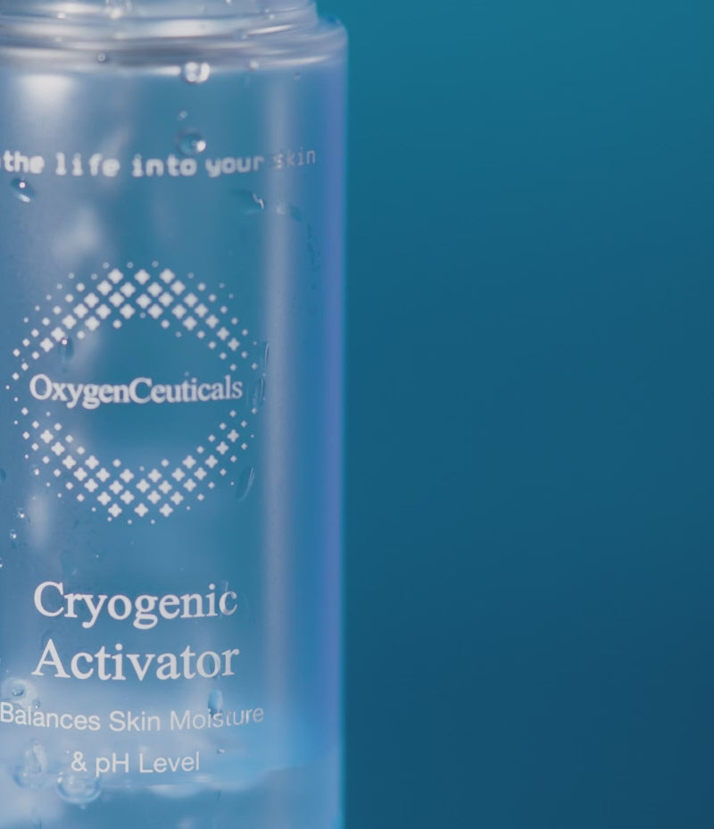 Brief aesthetic video showing the mist and texture of the Cryogenic Activator.