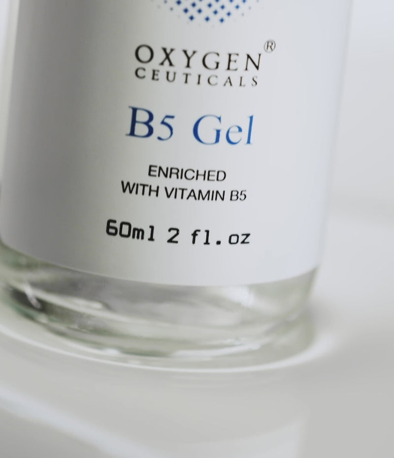 Brief video showing the texture of the hydrating B5 Gel.