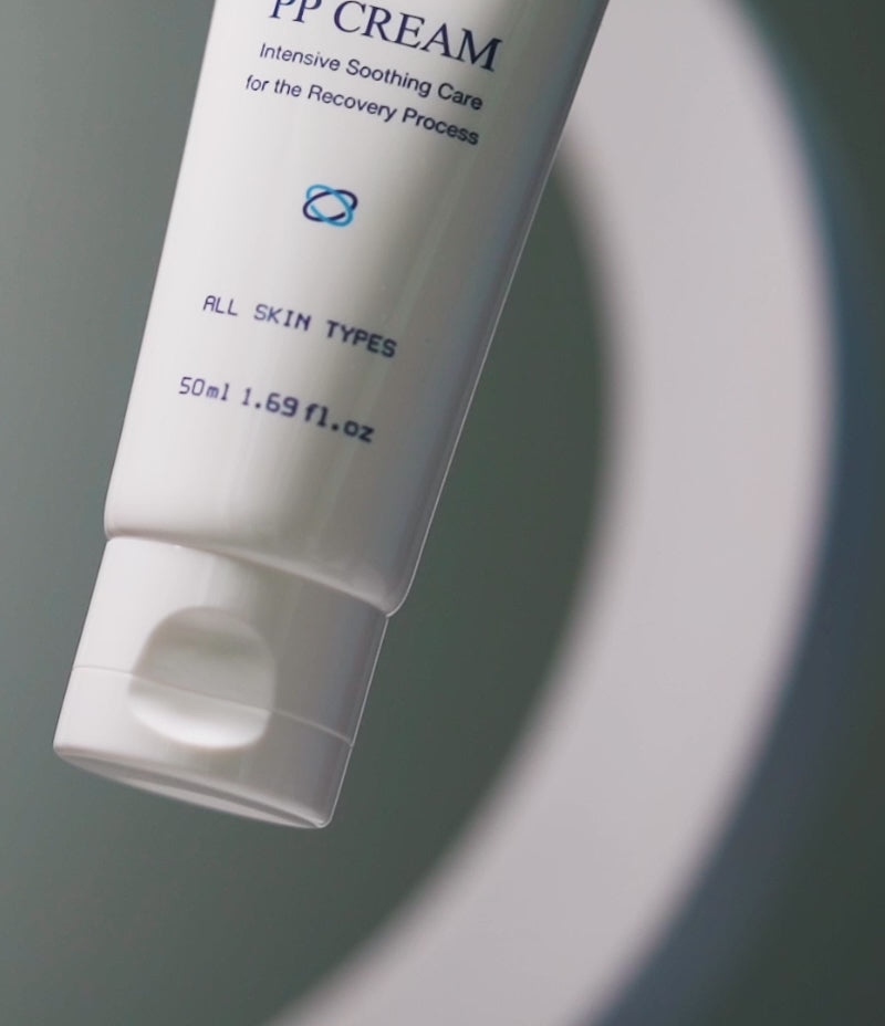 Brief video displaying the rich, medical balm texture of the PP Cream.