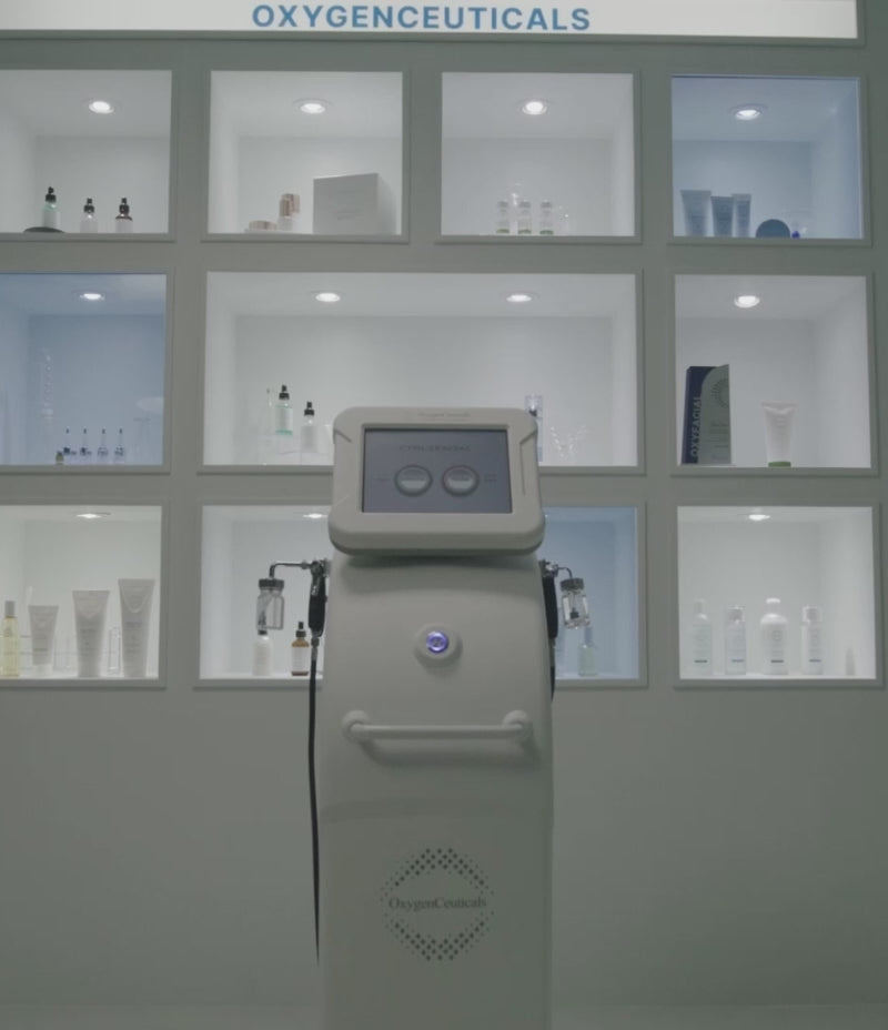 Short video clip showcasing the Oxygen Therapy and LDM Treatment capabilities of the CTRLZFacial.